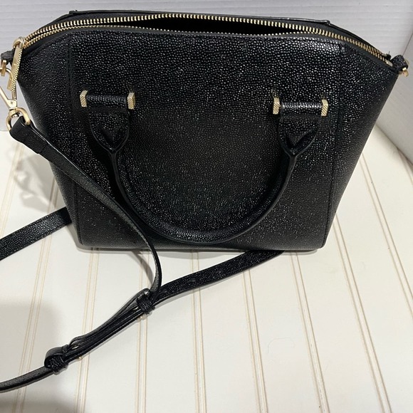 TED BAKER JANNE PEBBLED LEATHER TOTE purse crossbody - Picture 6 of 8